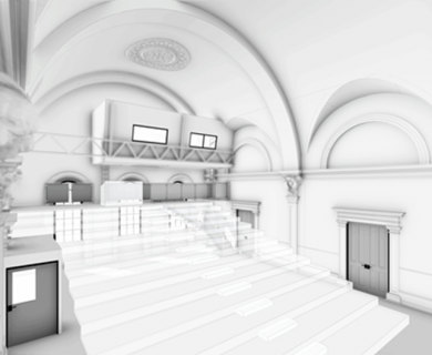 The MET Arts Centre 3D Revit model
