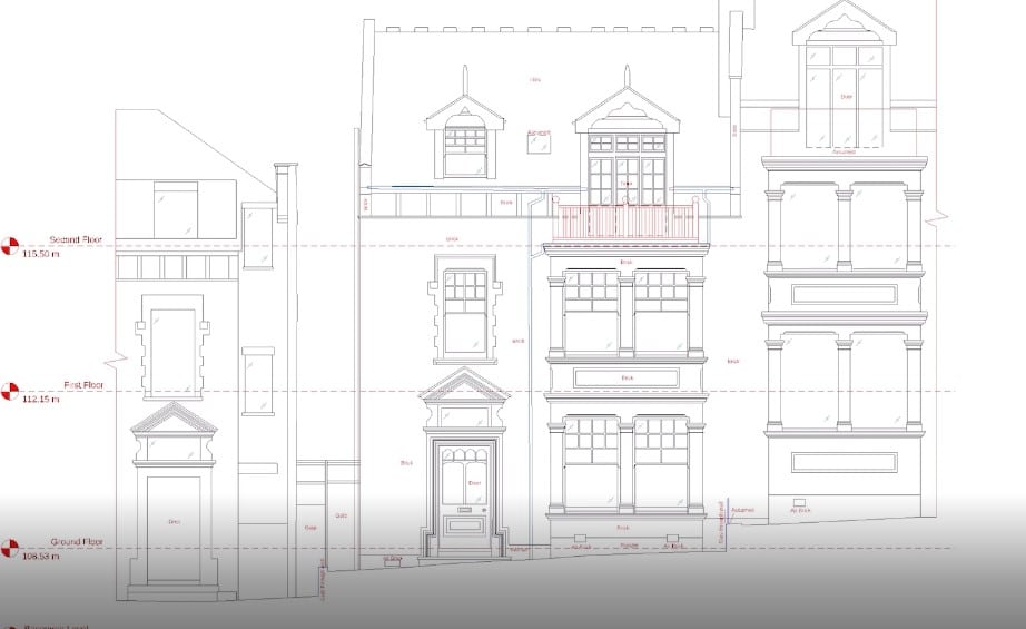 Measured Building Surveys in London - Bury Associates