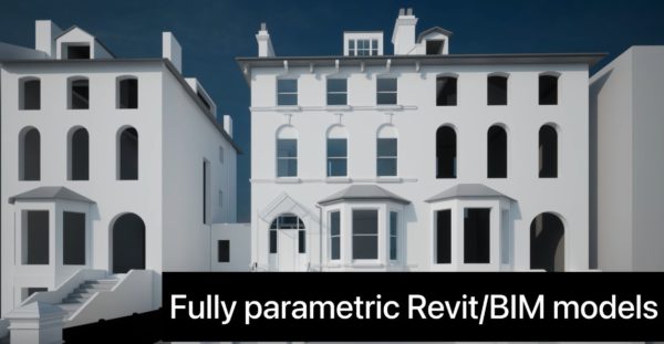 3D Revit measured building surveys