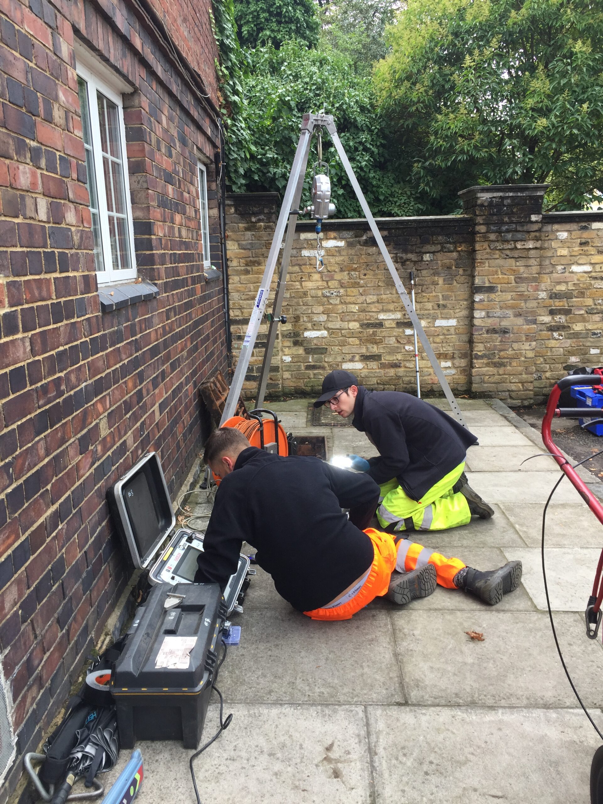 Carrying out a CCTV Drainage Survey