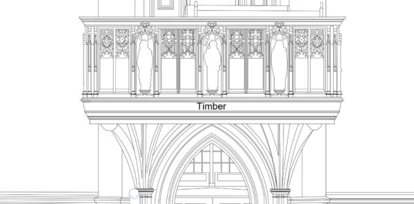 Detailed CAD Drawing