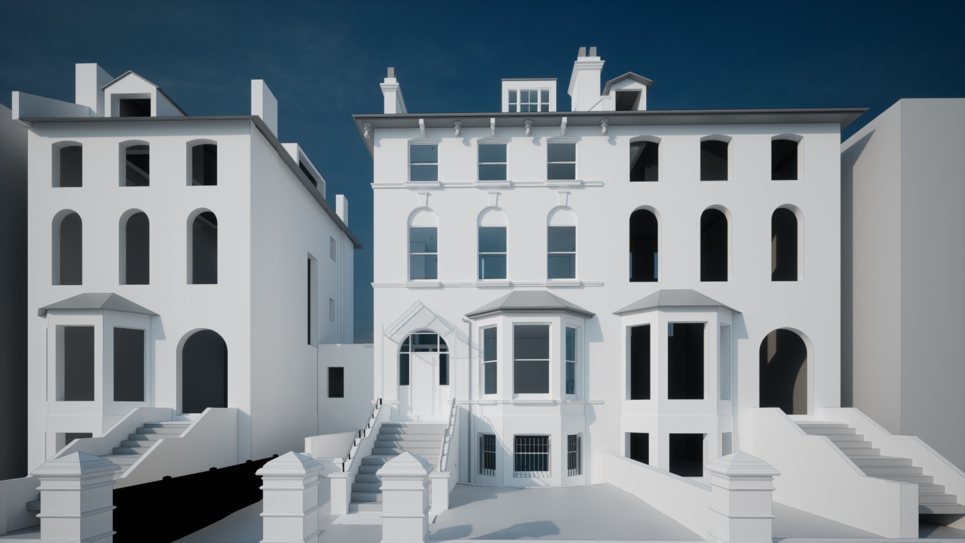 3D Revit Measured Survey of a London Residential Property