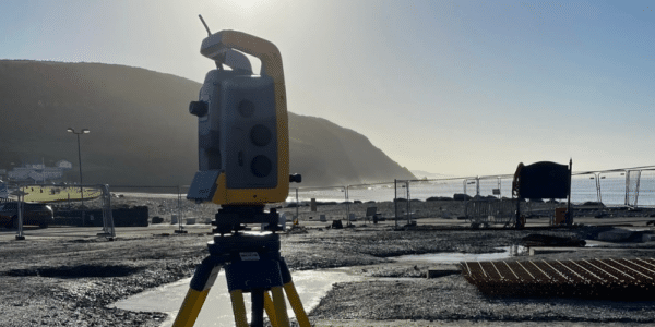 laser scan for topographical survey