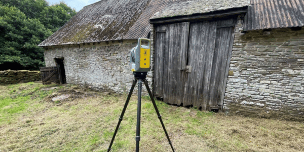 measured survey of a barn
