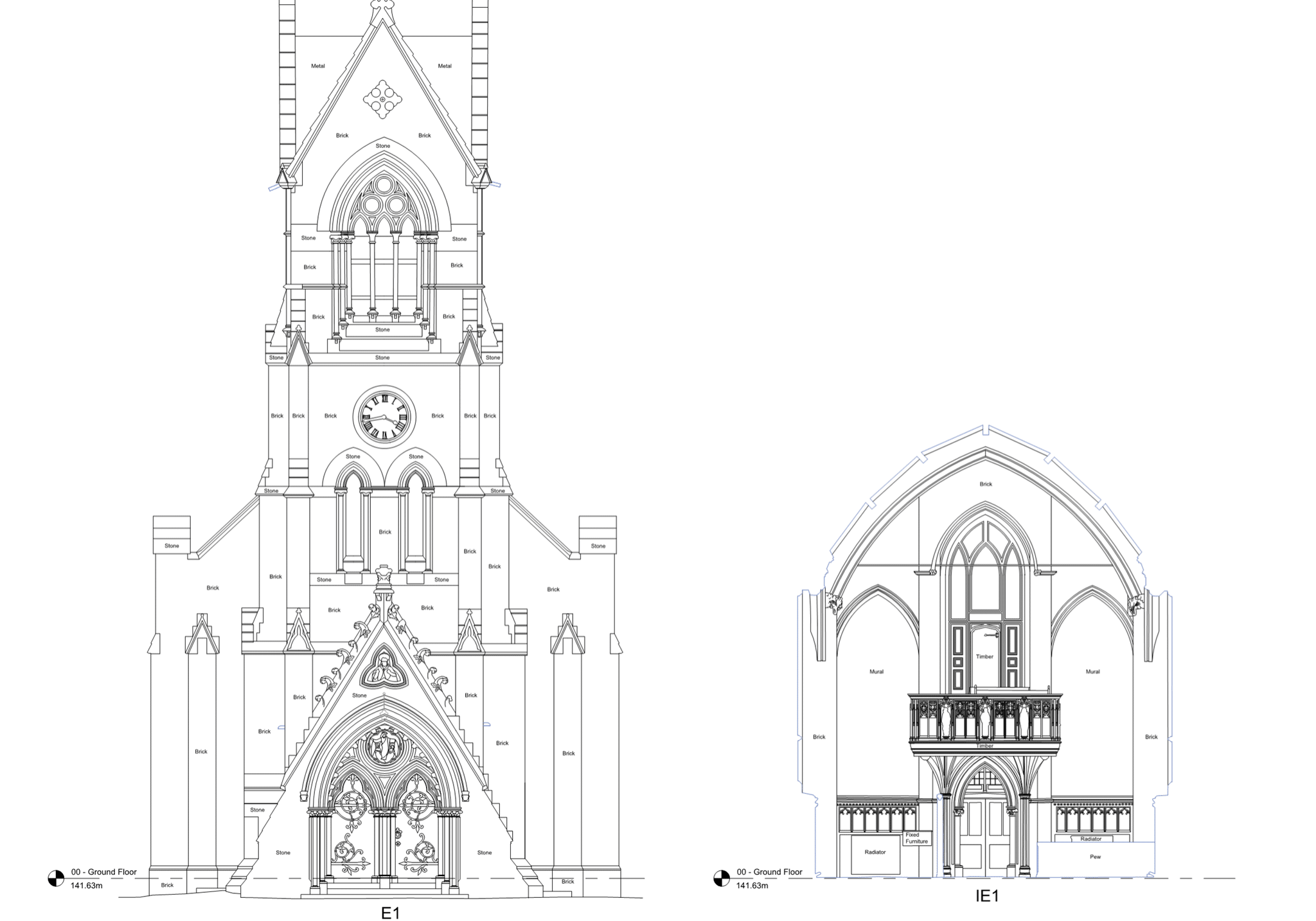 Church Elevations