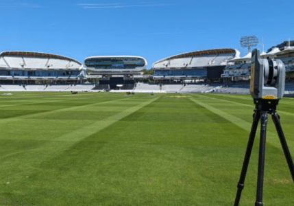 lord's cricket ground topographical survey
