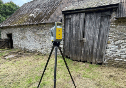 measured survey of a barn