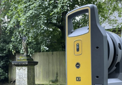 topographical survey of a churchyard